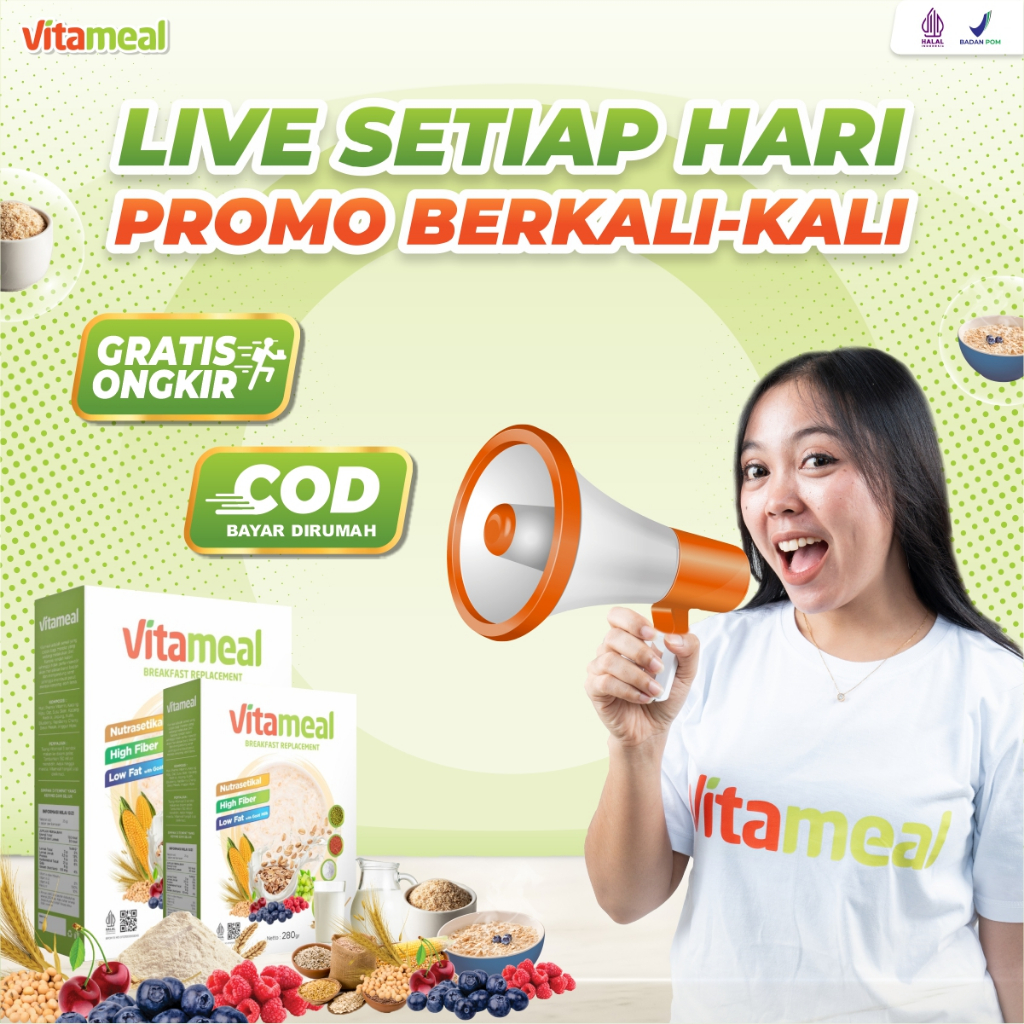 

VITAMEAL SEREAL DIABETES ORIGINAL LIVE SETIAP HARI