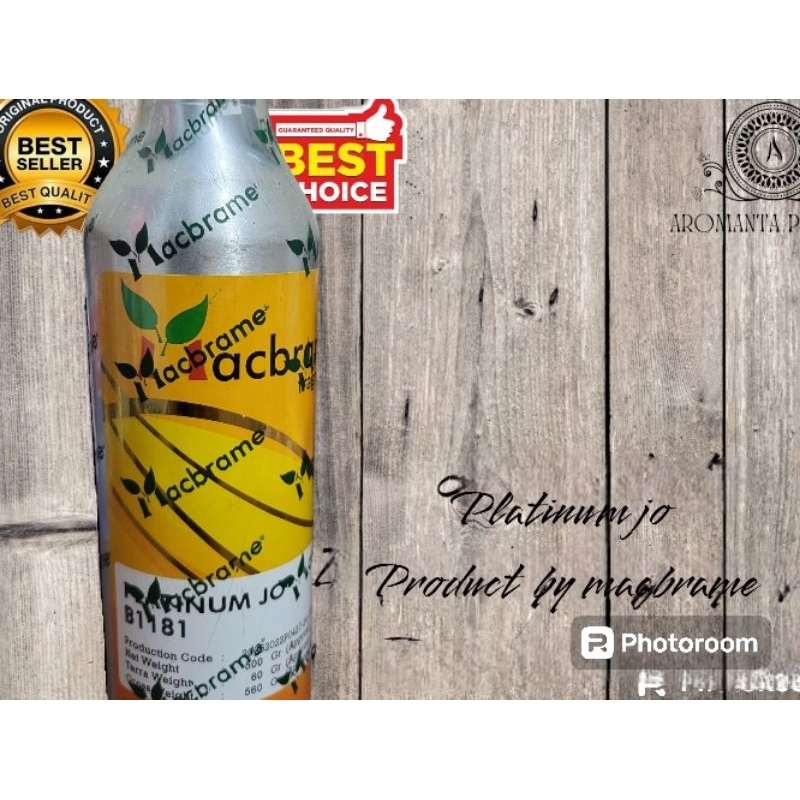 PLATINUM JO KEMASAN 500GR SEGEL PRODUK MACBRAME