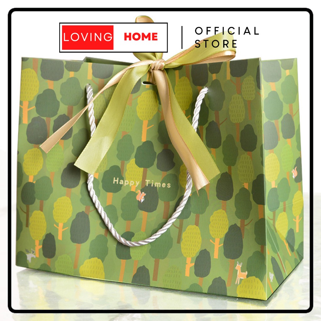 

LOVING HOME - Paper Bag Kertas Kantong Hadiah Motif Premium Kotak Kado