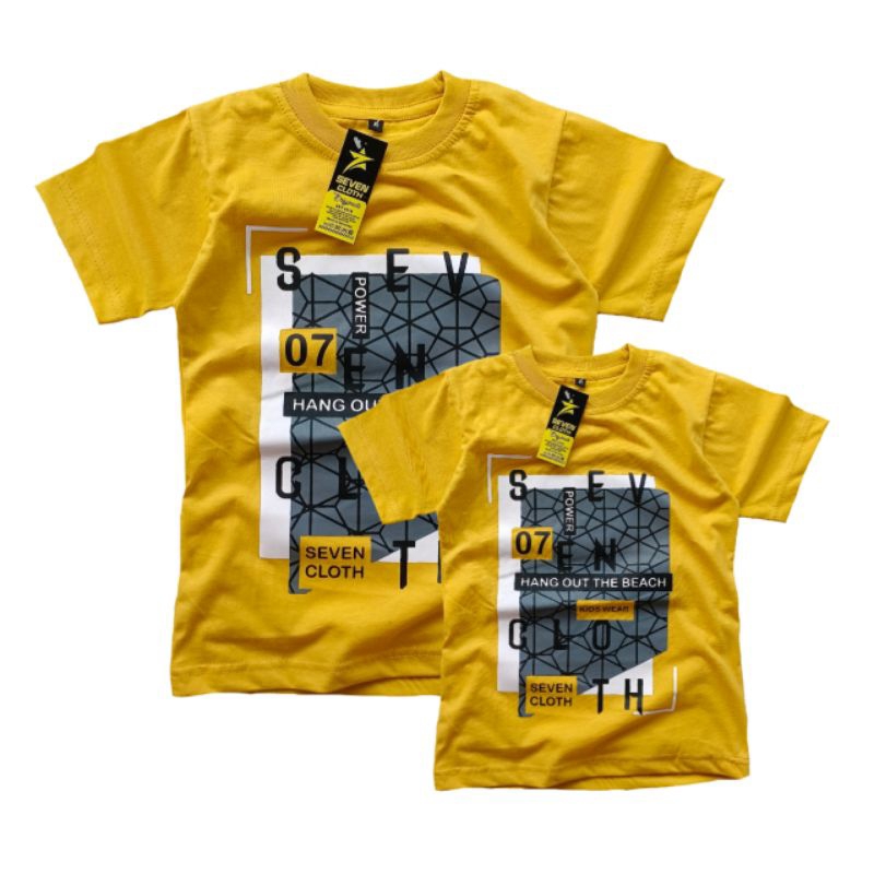 SEVENCLOTH COUPLE Kaos Distro Anak&Dewasa