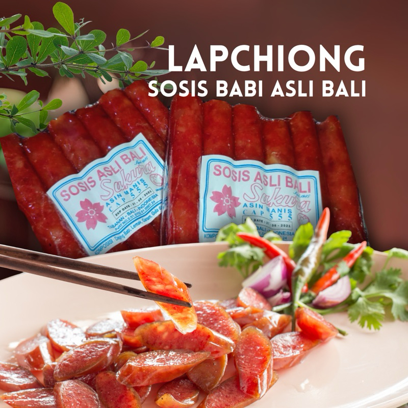 

LAPCHIONG - SOSIS BABI ASLI BALI ASIN MANIS “SAKURA”