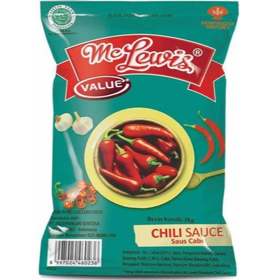 

MC LEWIS CHILI SAUCE 500 GR