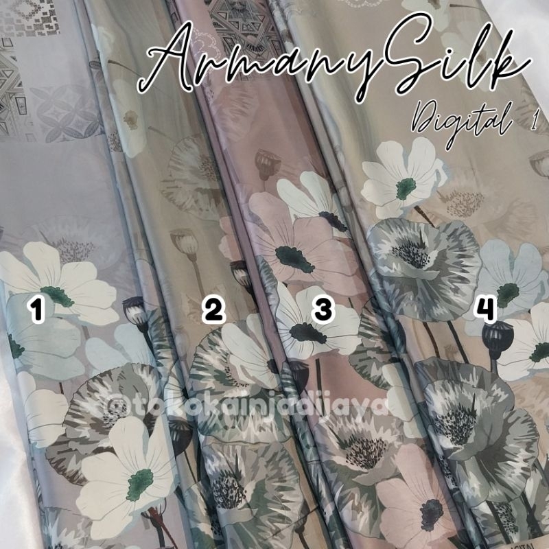 armany silk digital 1.5 meter / armani print digital / armani silk / armany silk meteran / kain mete