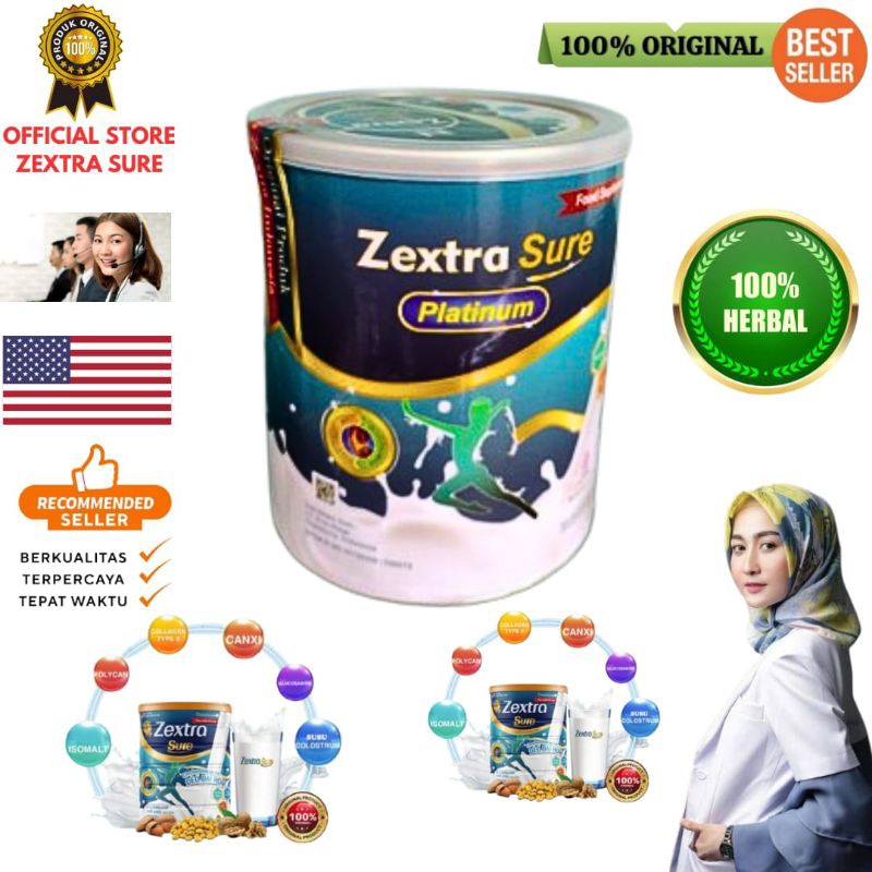 

Zextra Sure Original Susu Untuk Mengatasi Masalah Sendi | ZEXTRA SURE Kemasan Kaleng