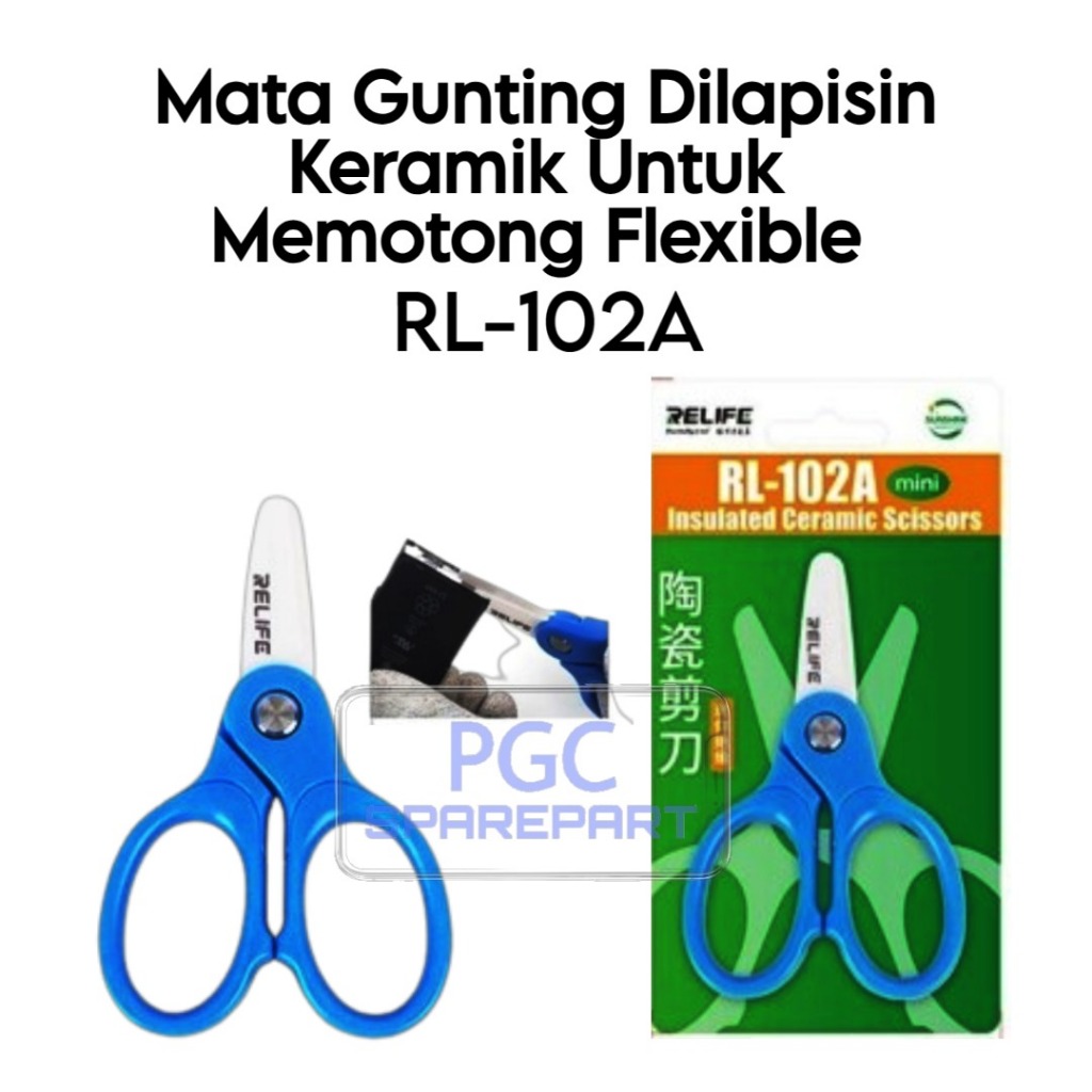 

RL-102A Mini - Mata Gunting Dilapisin Keramik Untuk Memotong Flexible
