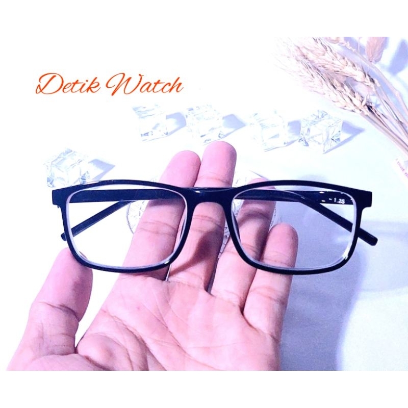 Kacamata Minus Frame Kotak Kecil Ringan SPH 3004