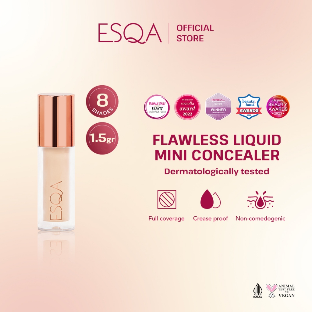 ESQA Flawless Liquid Mini Concealer