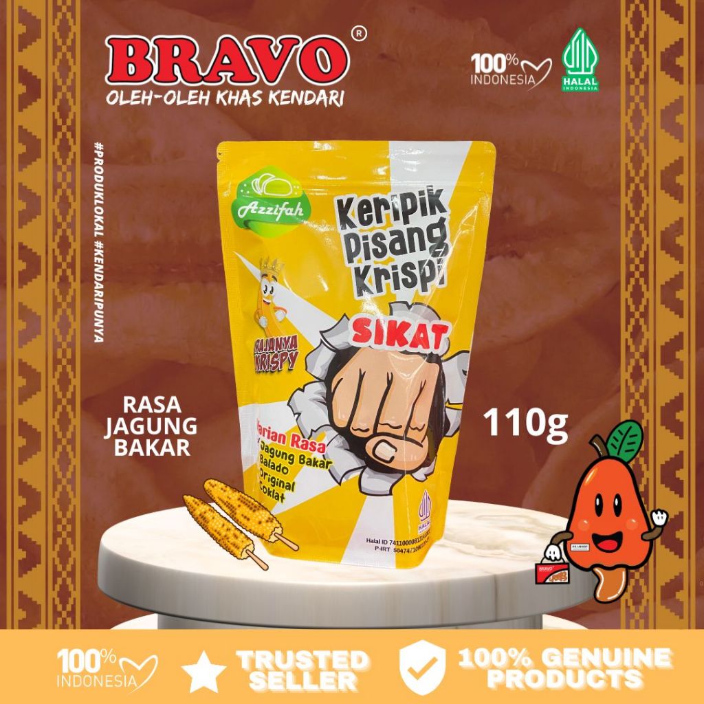 

KERIPIK PISANG KRISPI AZZIFAH RASA JAGUNG BAKAR 110g