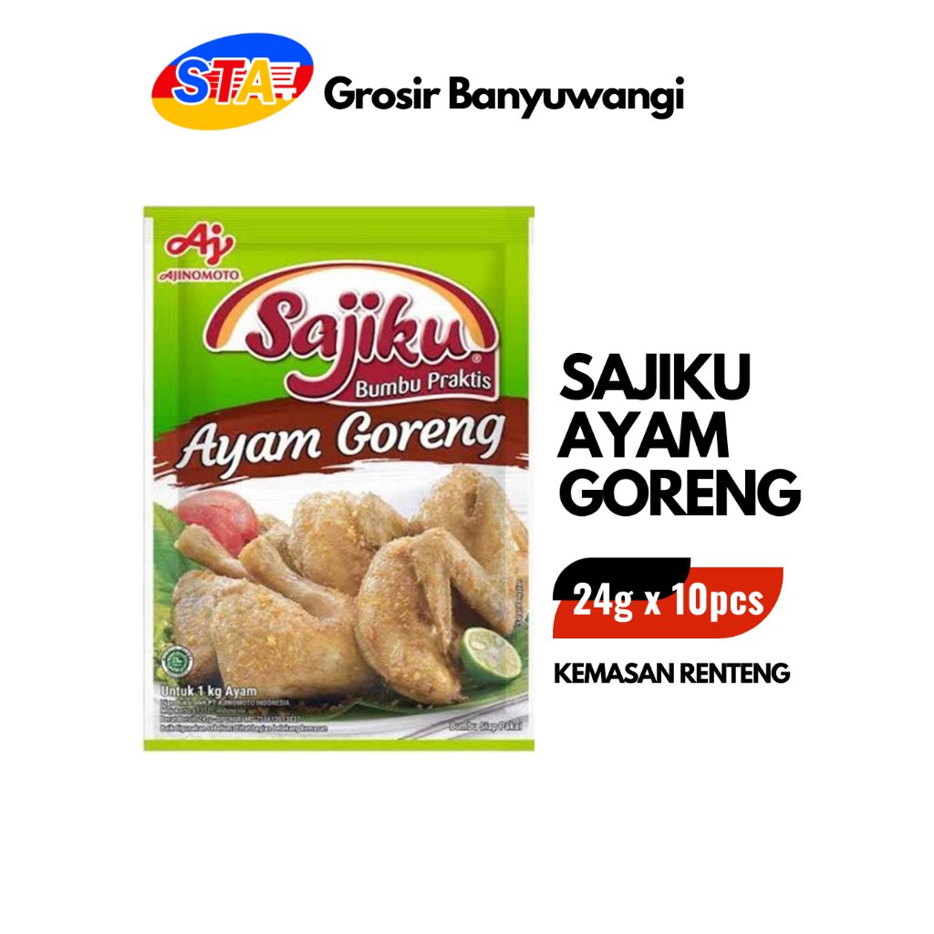 

[JATIM] SAJIKU BUMBU AYAM GORENG 1 RT | BUMBU INSTAN