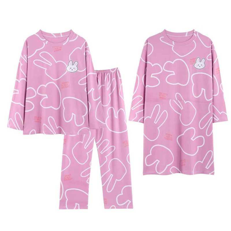 Stelan Baju 3in1 PP lengan panjang celana panjang set baju 3in1