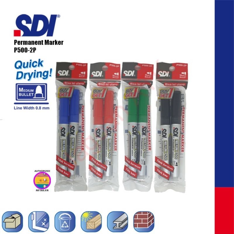 

Spidol Permanent SDI P500VP