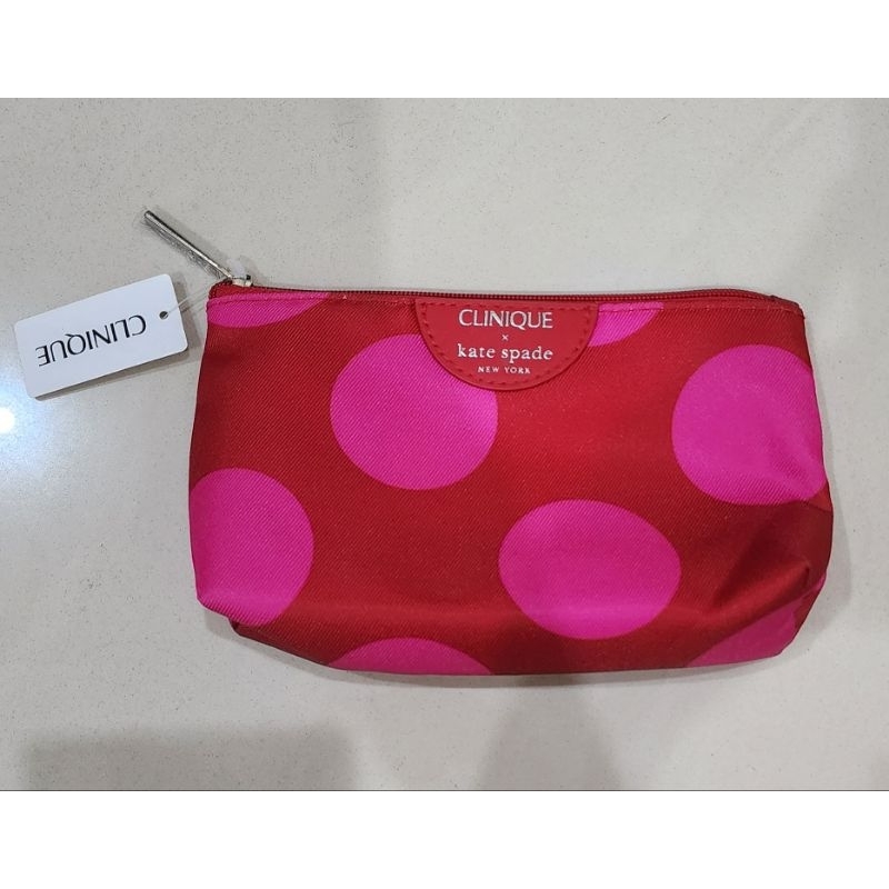 Pouch Kosmetik Clinique x Kate Spade Original
