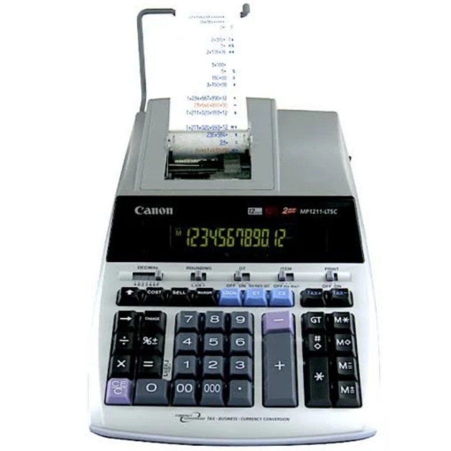 

CANON mp 1211 ltsc kalkulator printing struk kasir 12 digit
