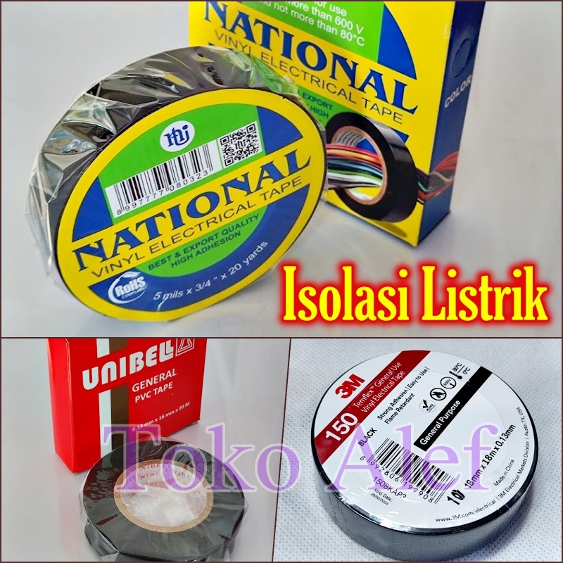 isolasi listrik 3M unibel national solasi