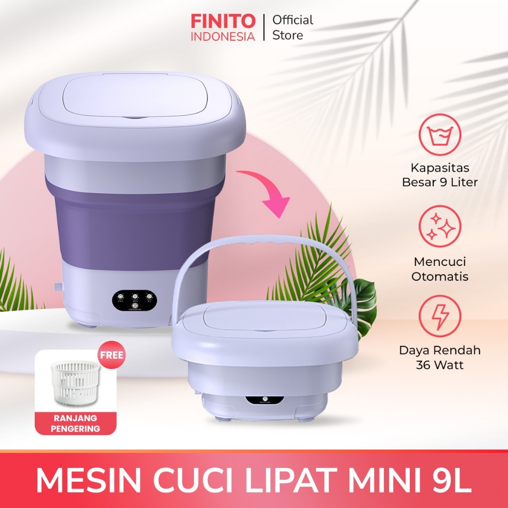 NEW Mesin Cuci Mini Dan Pengering Pakaian / Mesin Cuci Lipat Kapasitas 12 LITER