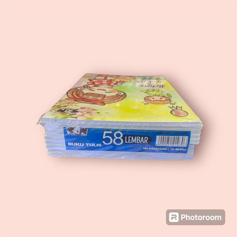 

buku tulis son 58