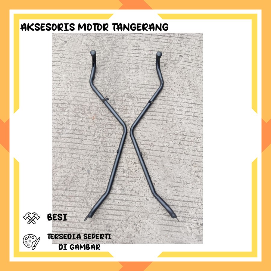 BRAKET BRACKET BREKET TUBULAR CRASHBAR LAMPU NMAX NMAX