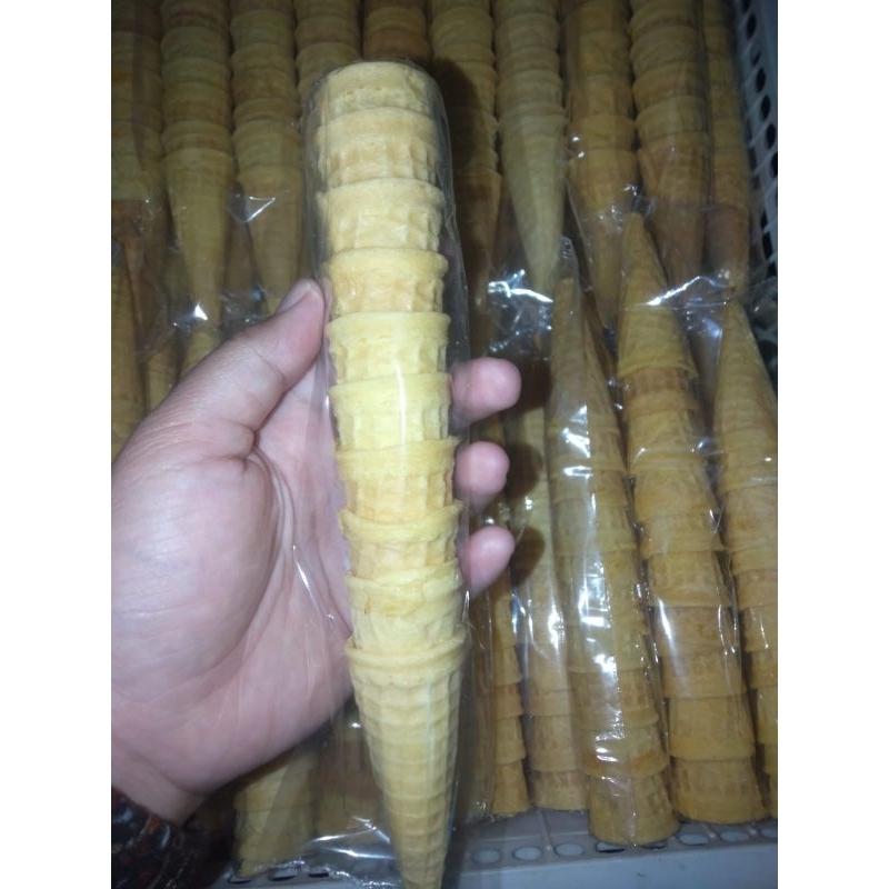 

Peket usaha 100 pcs Cone es krim