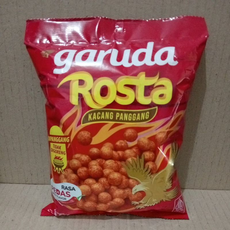 

Rosta Kacang Panggang Garuda Rasa Pedas 90g