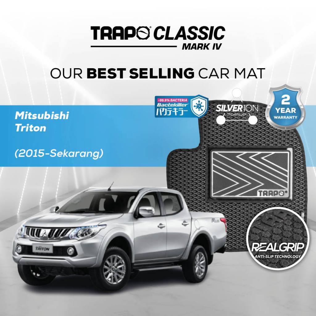 Karpet Mobil Classic Mark IV Mitsubishi Triton (2015-Sekarang) Trapo