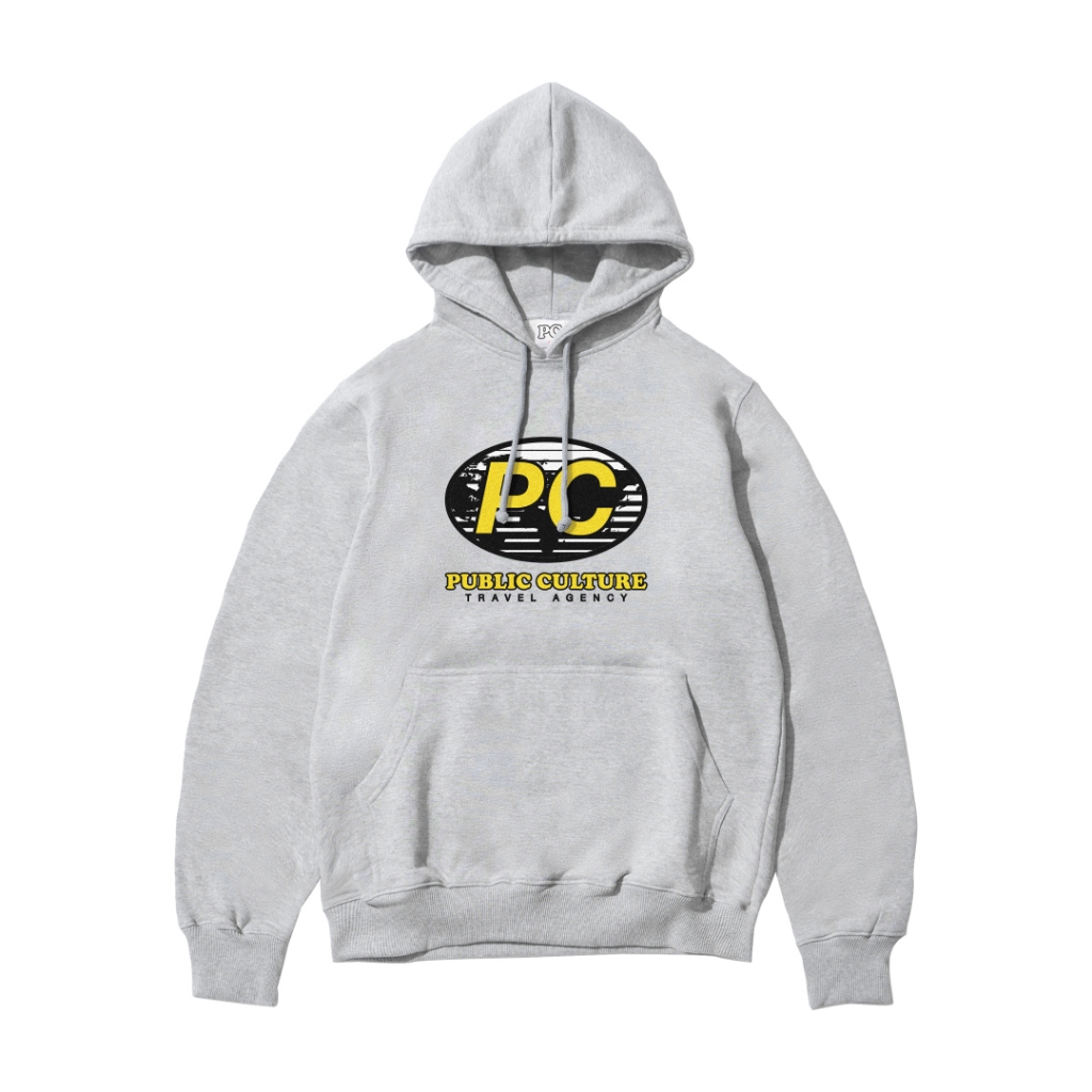 Public Culture - Plug Hoodie - Misty Grey