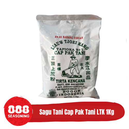 

Sagu Cap Pak Tani Liauw Tjoei Kang Tepung Tapioka LTK 1Kg