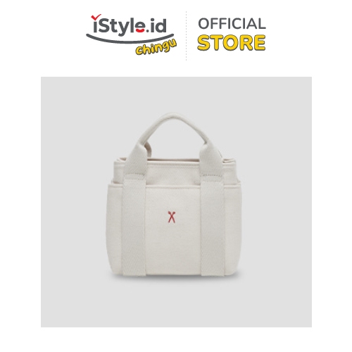 JOSEPH AND STACEY STACEY DAYTRIP TOTE CANVAS MINI - IVORY