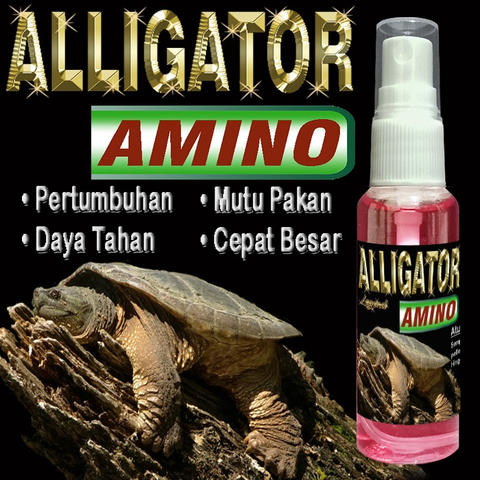 ALLIGATOR AMINO FOOD SUPLEMENT VITAMIN KURA-KURA AIR ALIGATOR SNAPPING TURTLE KURA BRAZIL RES CST AS