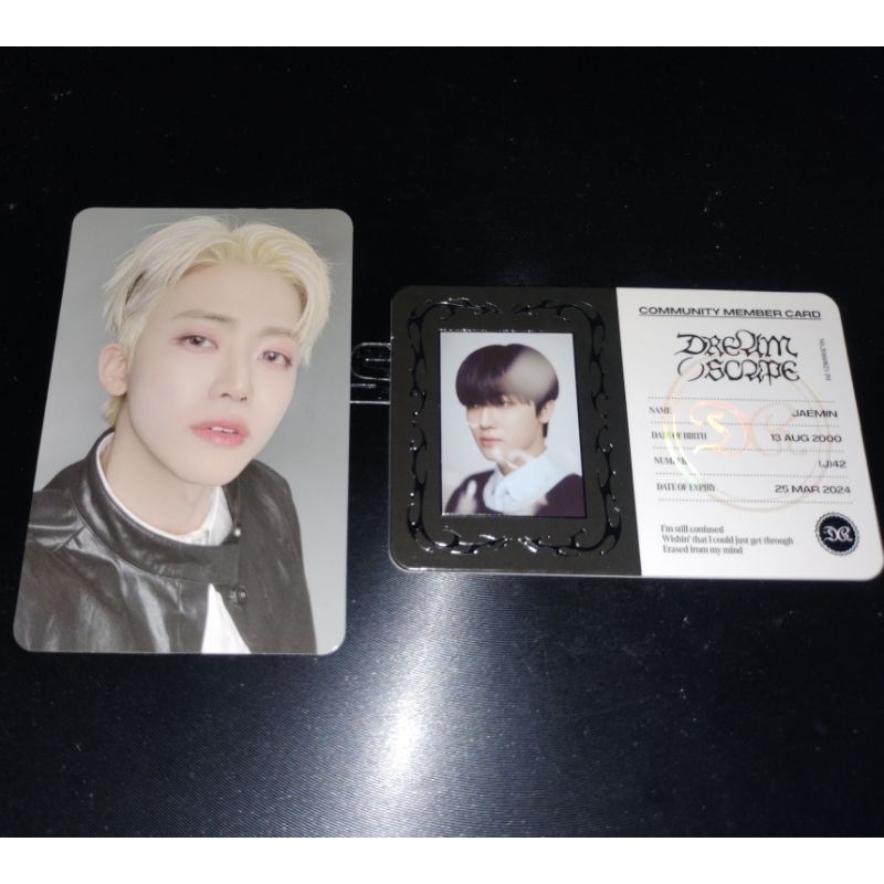 JAEMIN NCT DREAM Photocards PC Dream()Scape Dreamini ID Card SMini Album