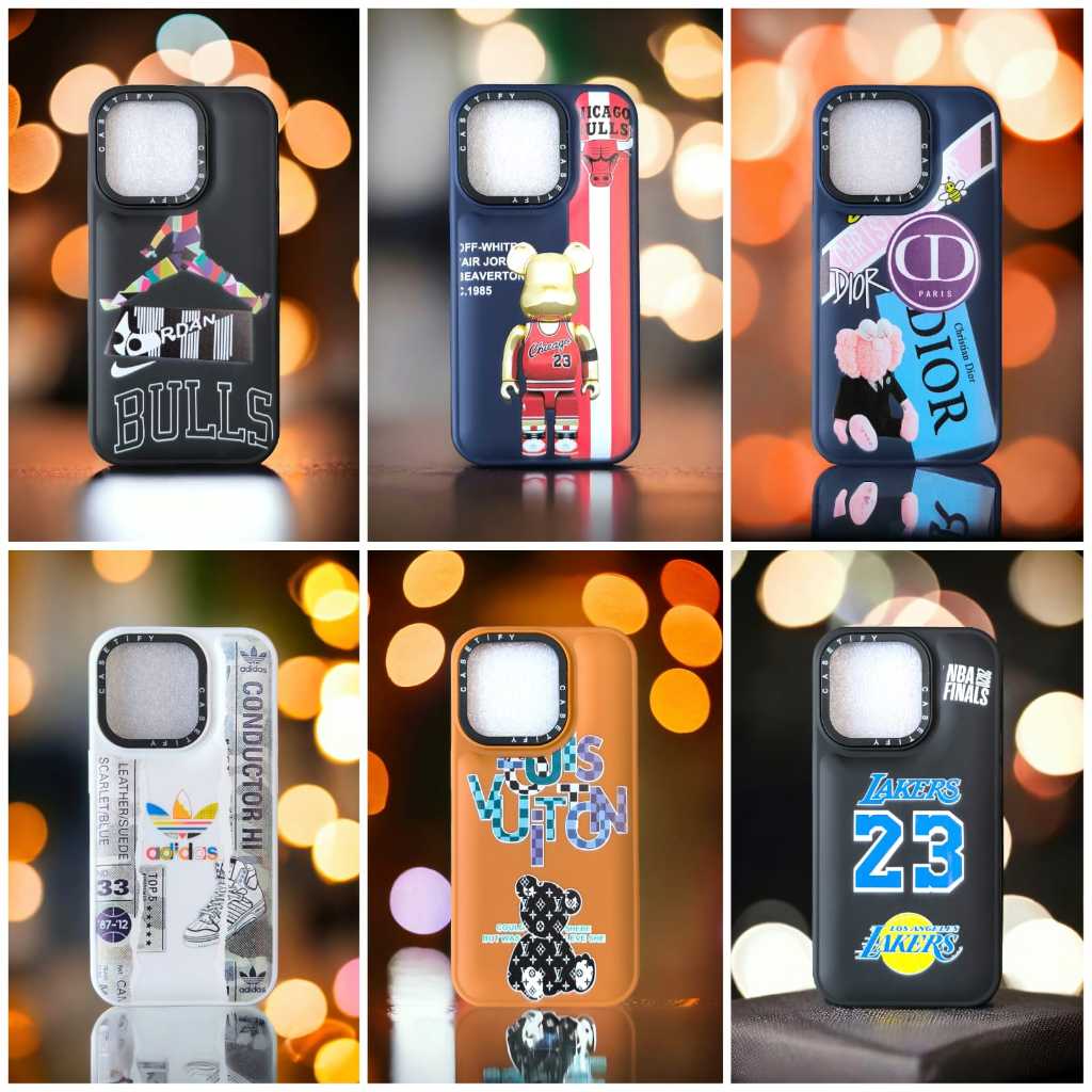 [ PUSATACCHP ] PREMIUM SOFT CASE CASETIFY PILLOW CORAK SPORTS BRAND KAWS BEARBRICK OPPO A5 2020 A9 2