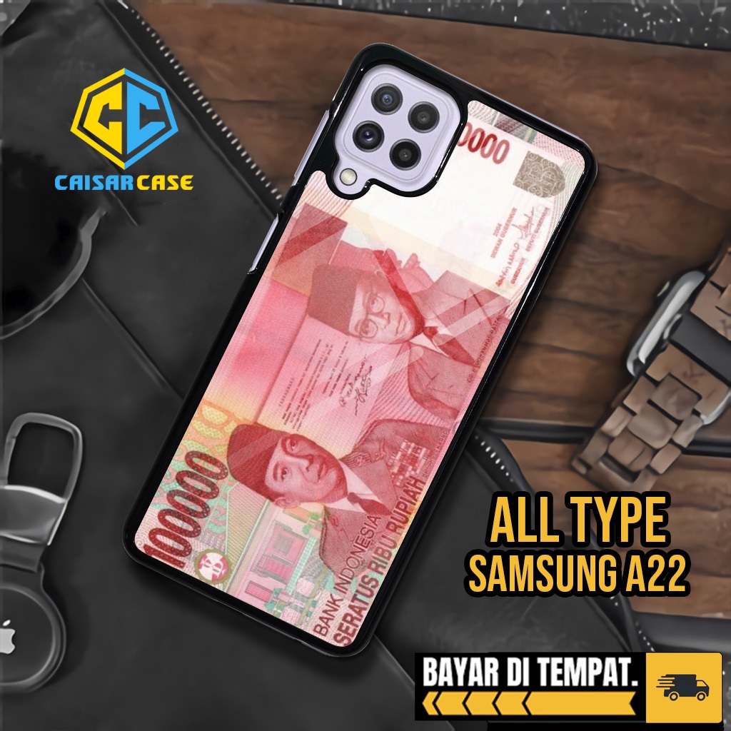 KAISAR CASE Case - Case SAMSUNG A22 Case SAMSUNG A22 M10 M20 Terbaru - 31 - Fashion Case GAMBAR UANG