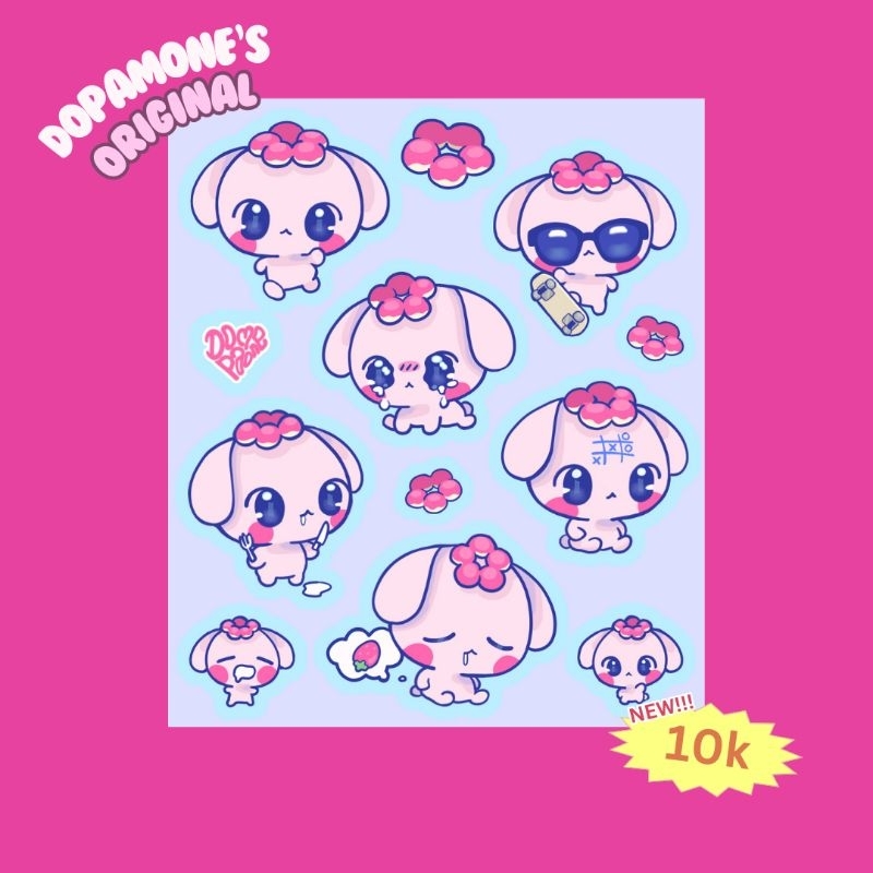 

Strawberry Mochi Donut Original Sticker