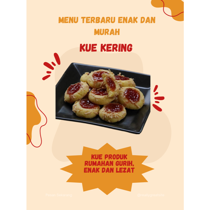 

Kue Nastar Rasa Strawberry Enak dan Lezat