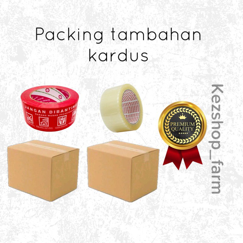 

Packing kardus tambahan