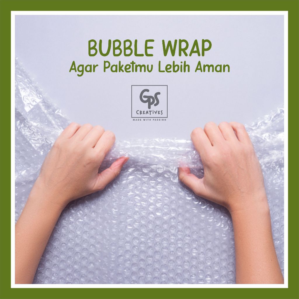 

Tambahan Packing Plastik Bubble Wrap Agar Lebih Aman Opsional
