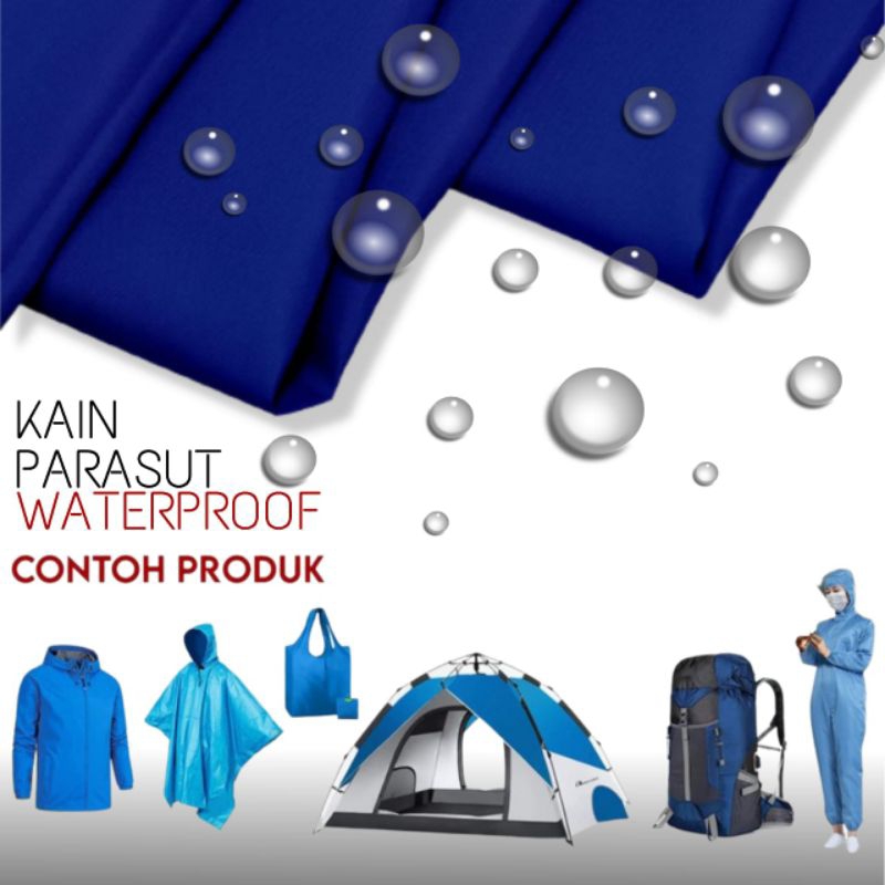 kain parasit waterproof anti jenis 190T