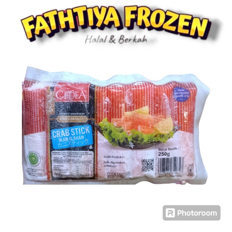 

CRABSTIK CEDEA 250G & 1000 gRASA ENAK #FATHIYA FROZEN PALEMBANG #PALBANG