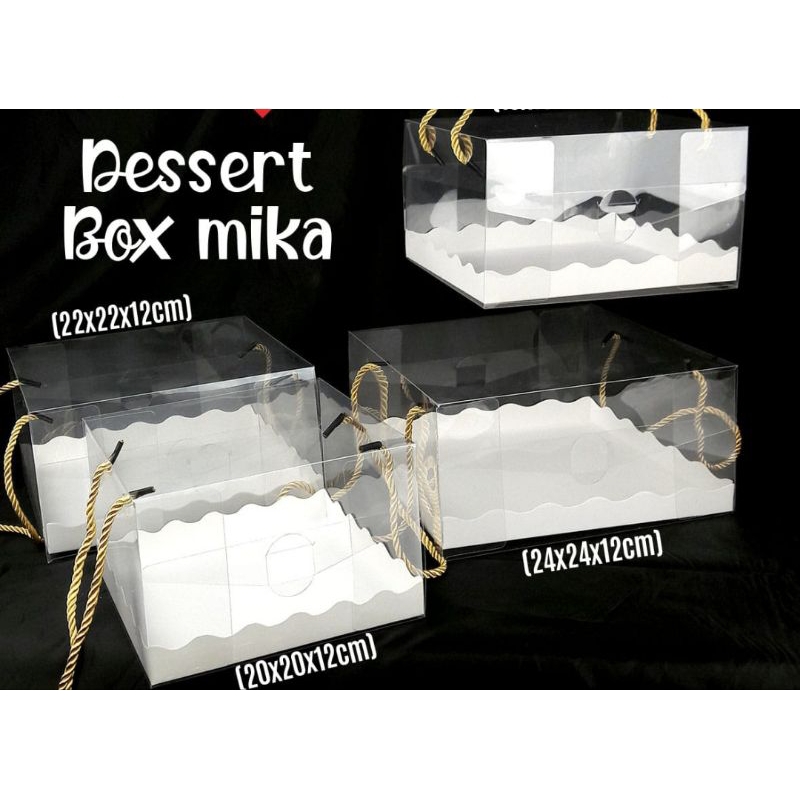 

Box Kue Hampers Mika Import per 2 pcs