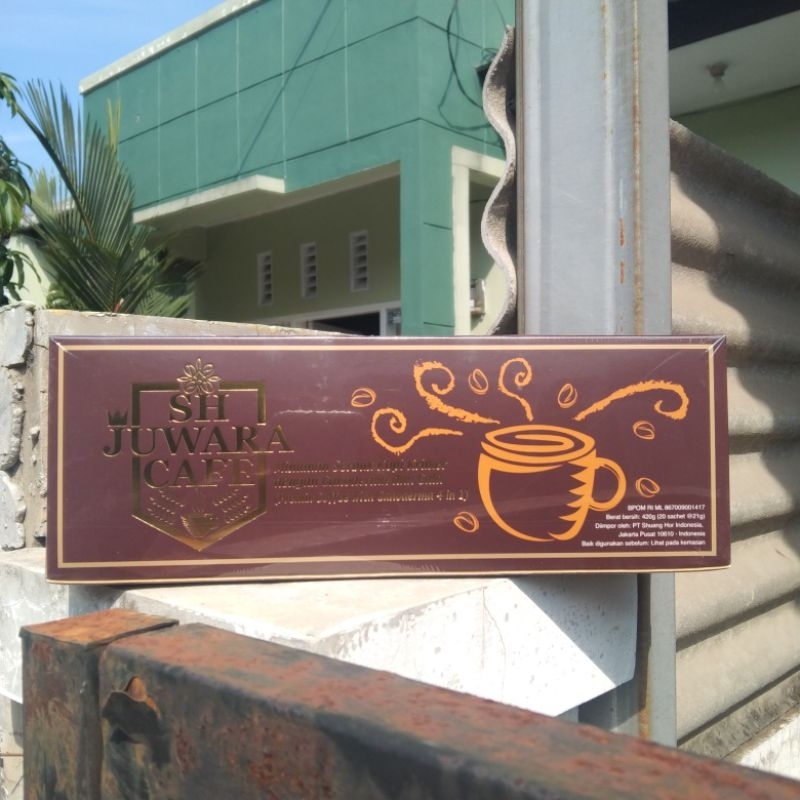 

SH JUWARA CAFE 4 IN 1 | SH JUWARA CAFE KOPI GANODERMA | KOPI INSTAN | KOPI LINGZHI | KOPI KESEHATAN | MINUMAN HERBAL | LINGZHI GANODERMA | JUWARA KOPI 1 BOX | KOPI MANIS HERBAL