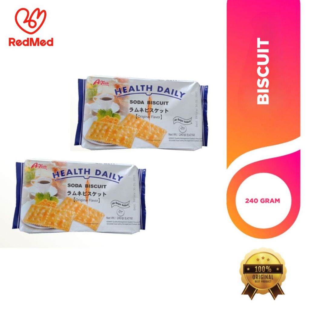 

A-TASTE HEALTH DAILY SODA BISCUIT ORIGINAL 240GR