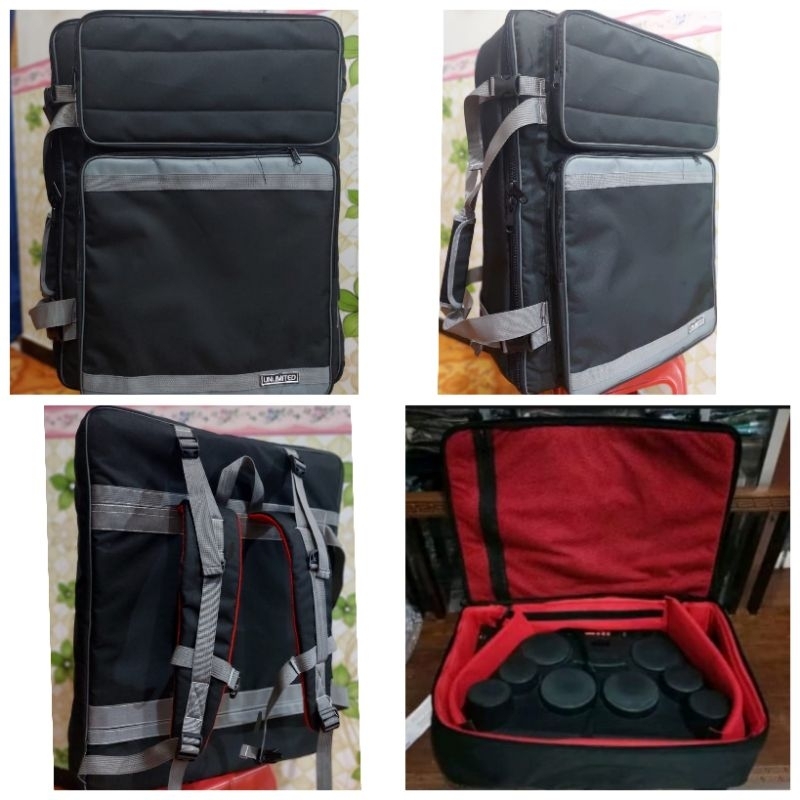 tas drum pad elektrik yamaha dd75 bahan bagus