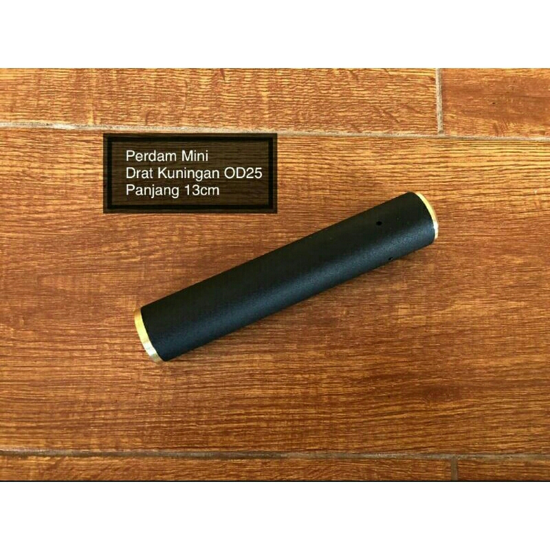 RB peredam mini od 28 dan od 25 panjang 13 cm / peredam senyap berbahan alumunium / peredam drat