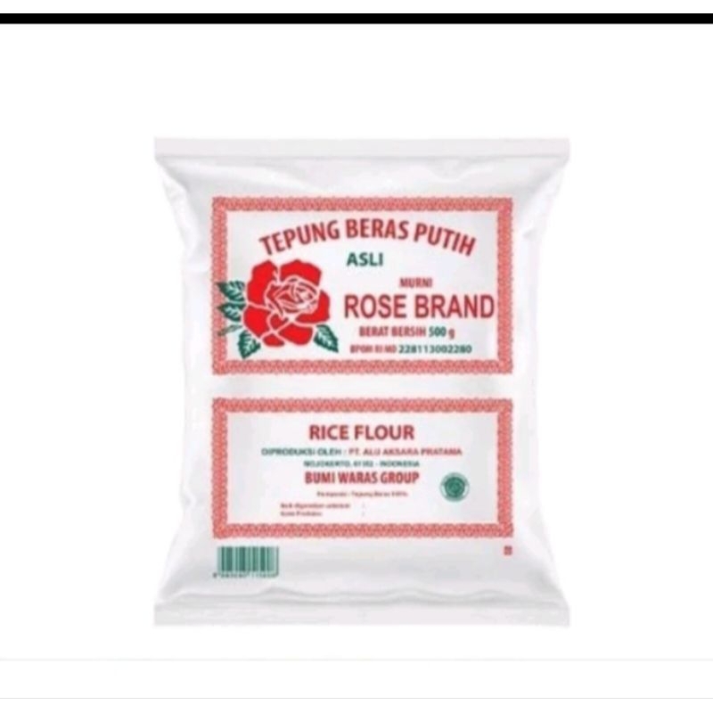 

tepung beras rose brand 500gr