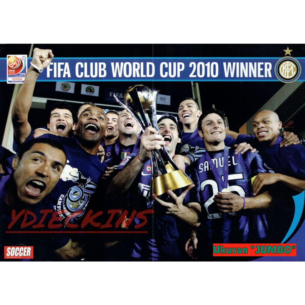 Koleksi Edisi Poster Bola Tabloid Soccer Klub "INTER MILAN" (2010/2011)