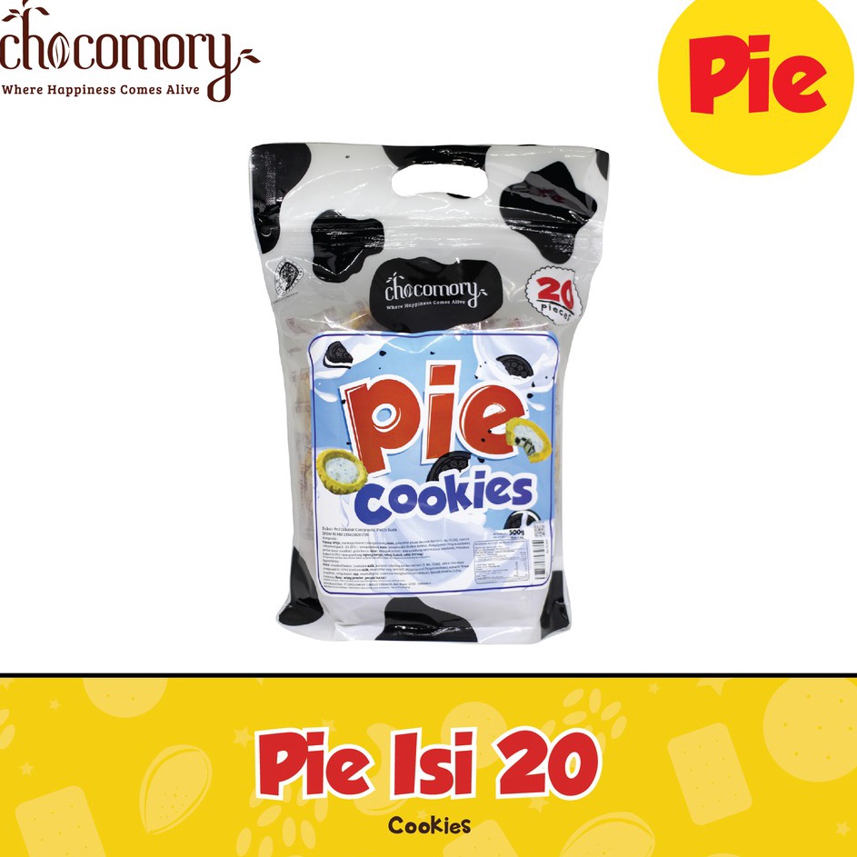 

Chocomory Cookies n Cream Pie isi 2 5g