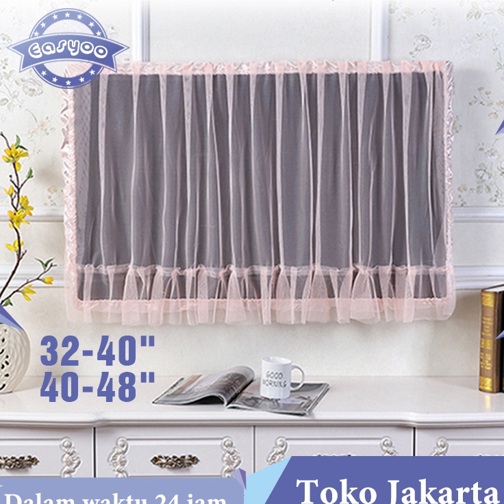 Sarung Tv Led 32 Inch  48 Inch Cover Tv Renda Anti Debu