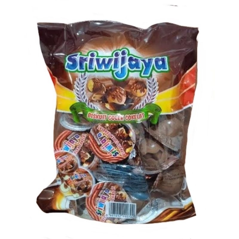 

Sriwijaya Biskuit Colek Coklat Isi 25 Pcs