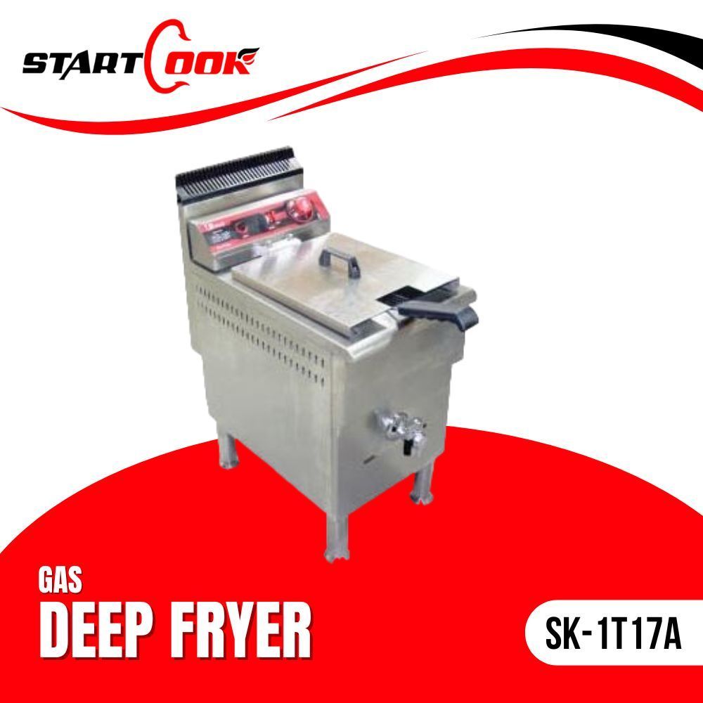 DEEP FRYER GAS SK-1T17A PENGGORENGAN GAS DEEP FRYER