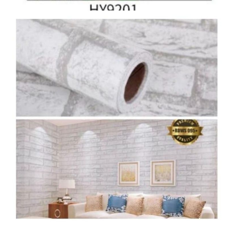 Wallpaper Stiker Dinding Ukuran 10 Meter x 45cm Motif Termurah Promo Terbaik Sudah Ada Lem Perekatny