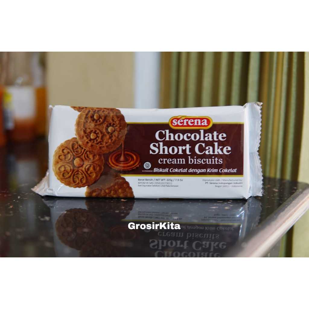 

Serena Biscuit Shortcake Coklat New 225G